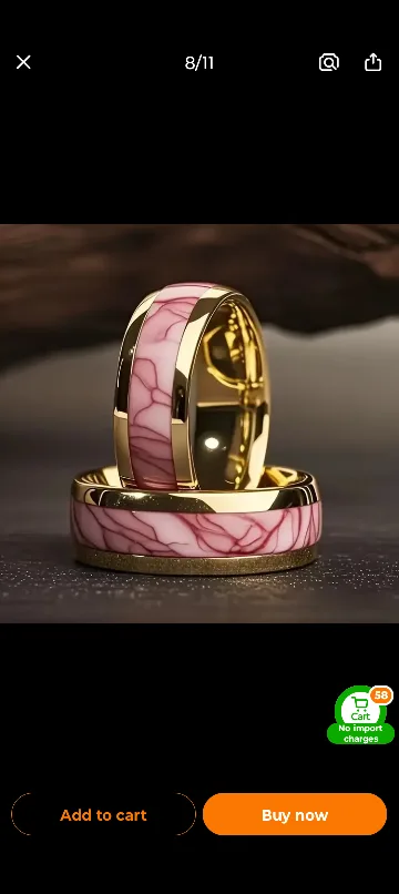 12pcs/set Fashion Rings Bohemian style image indicator(4)