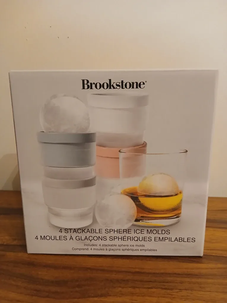 New Brookstone Ice Molds