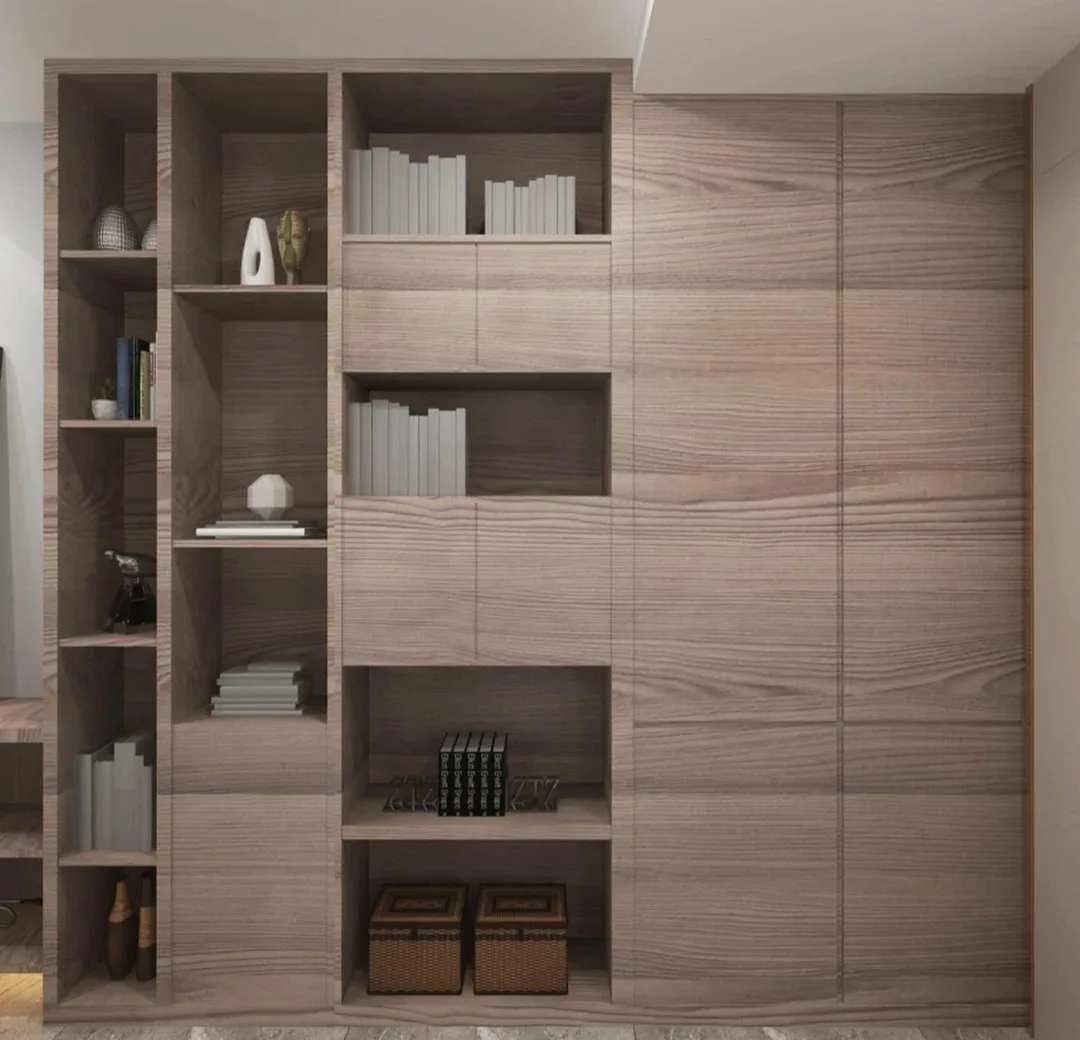 Wood Grain Peel & Stick Wallpaper Removable 15.7"×78.7" image indicator(5)