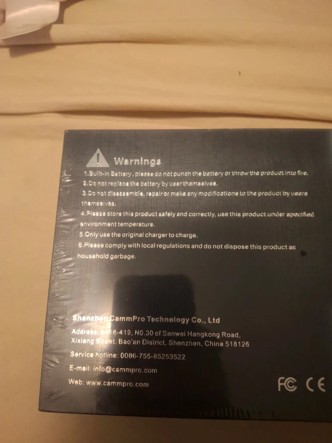 CammPro Body Worn Camera - Safety Record Pro image indicator(4)