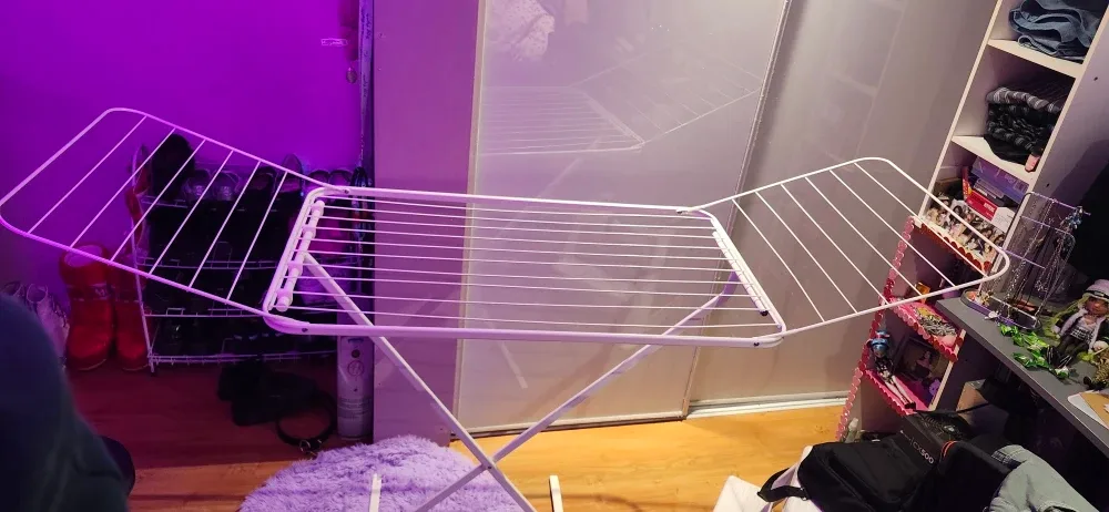 White Clothes Drying Rack image indicator(5)