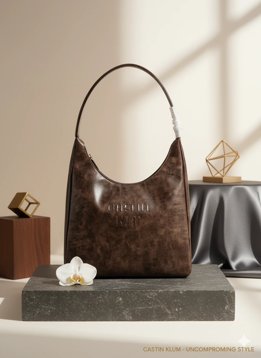 Miu Miu Arcadie Leather Hobo Bag