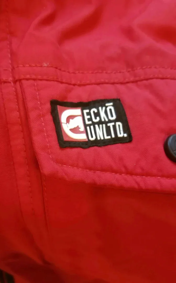 Ecko Unltd Red Puffer Jacket - Size S Men's. image indicator(3)