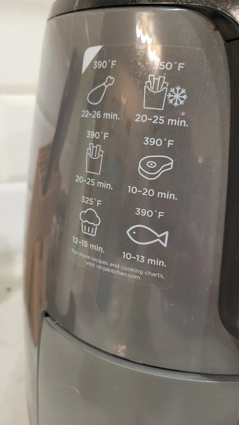 Ninja Air Fryer image indicator(4)