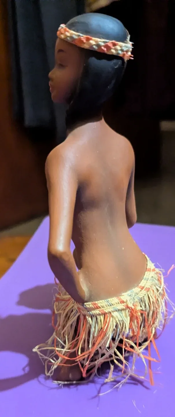 Vintage Western Germany Hula Girl Figurine image indicator(3)