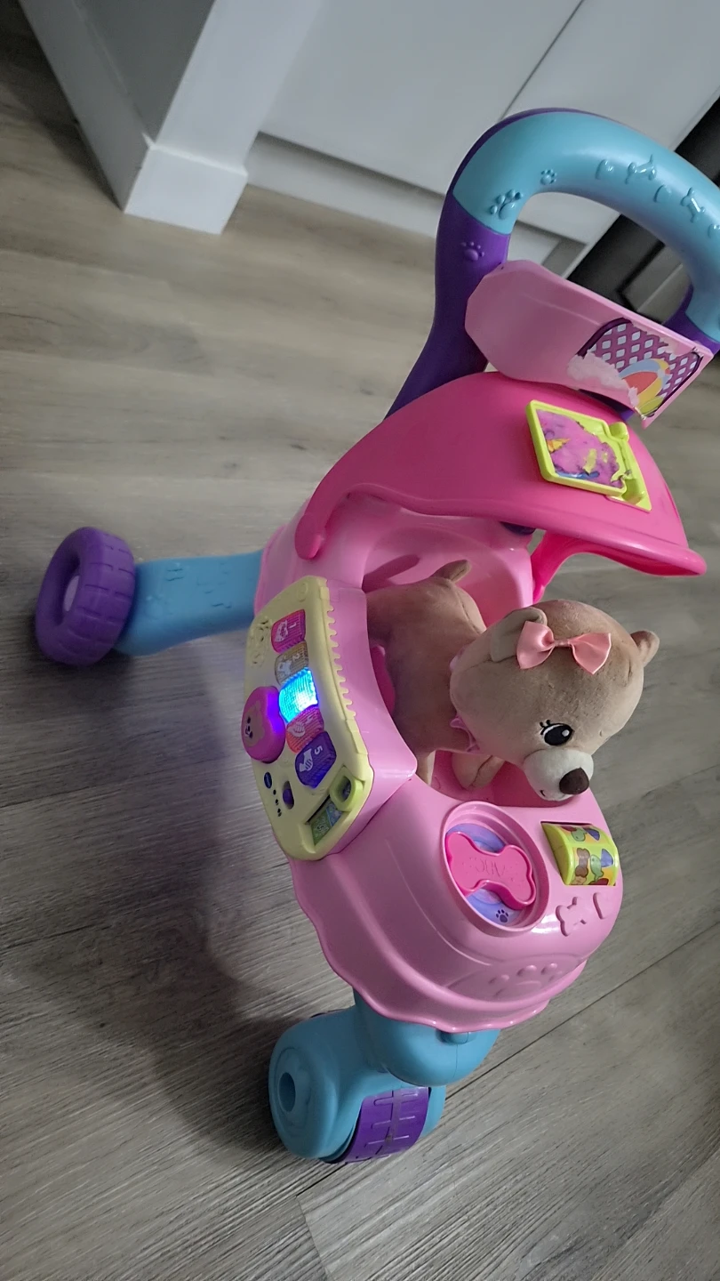 VTech Lil' Critters Walker Pink/Blue walker - photo 2