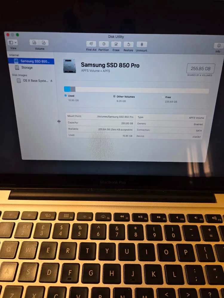 MacBook Pro 2011 - 16GB, 256GB Samsung SSD 850 Pro + 500gb HDD image indicator(6)