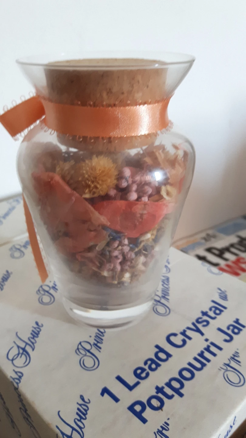 Princess House Crystal Potpourri Jar - photo 2