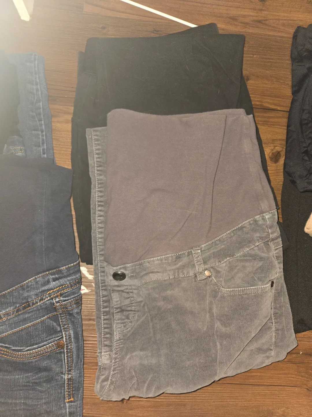 Maternity Pants Bundle - Jeans, Corduroys, Leggings image indicator(3)