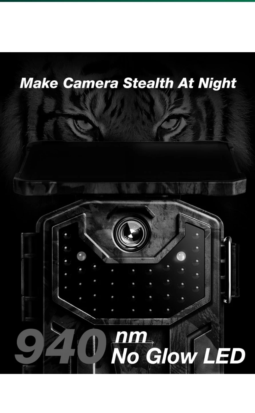 New iZEEKER Trail Camera 2.7K/1520P 30fps 36MP - photo 3
