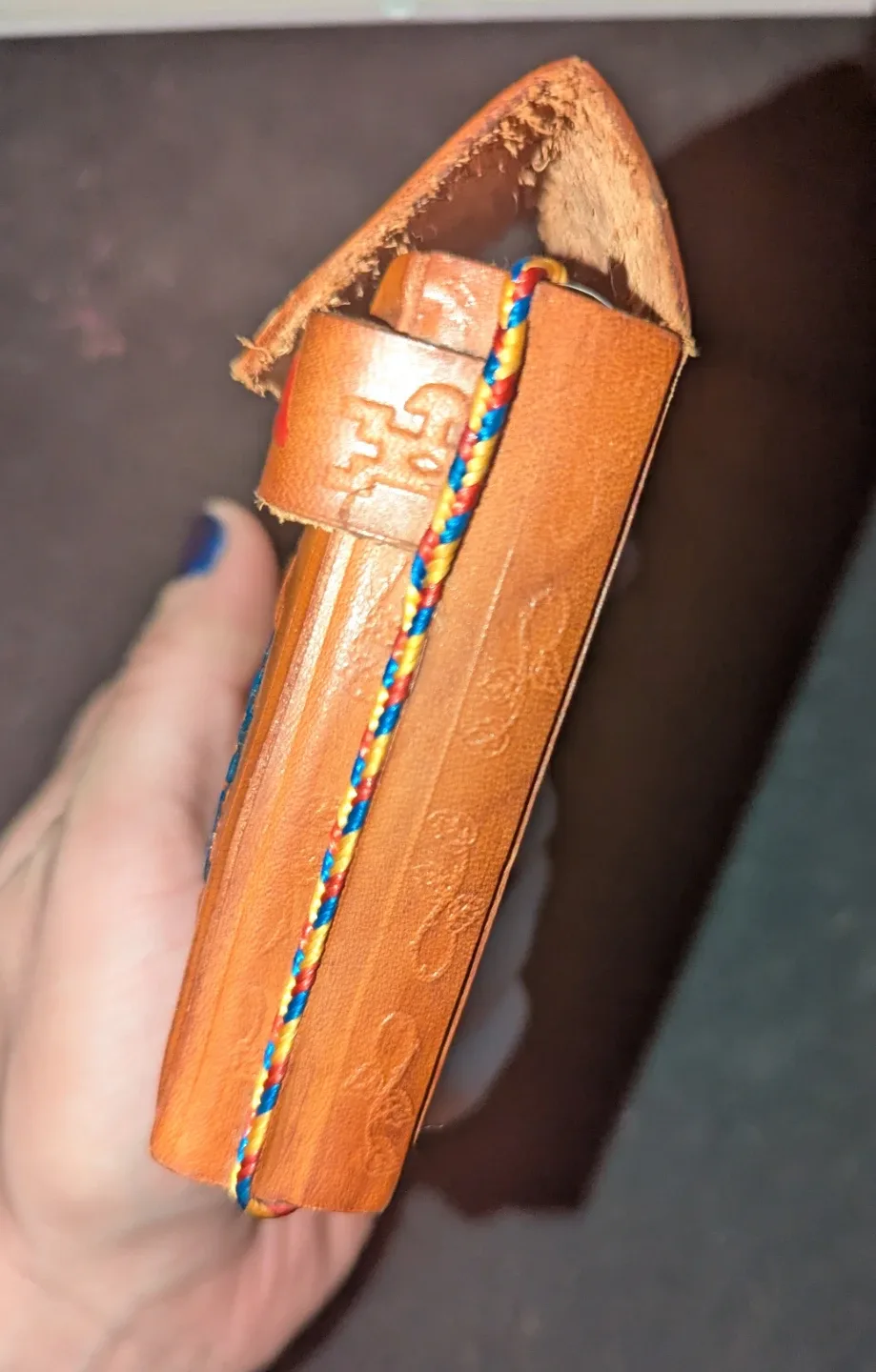 Handmade Leather Cigarette Case - Colombia image indicator(4)