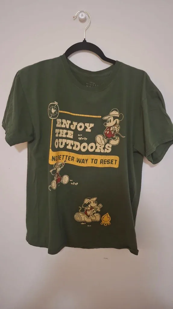 Disney Mickey Mouse "Enjoy the Outdoors" Graphic Tee