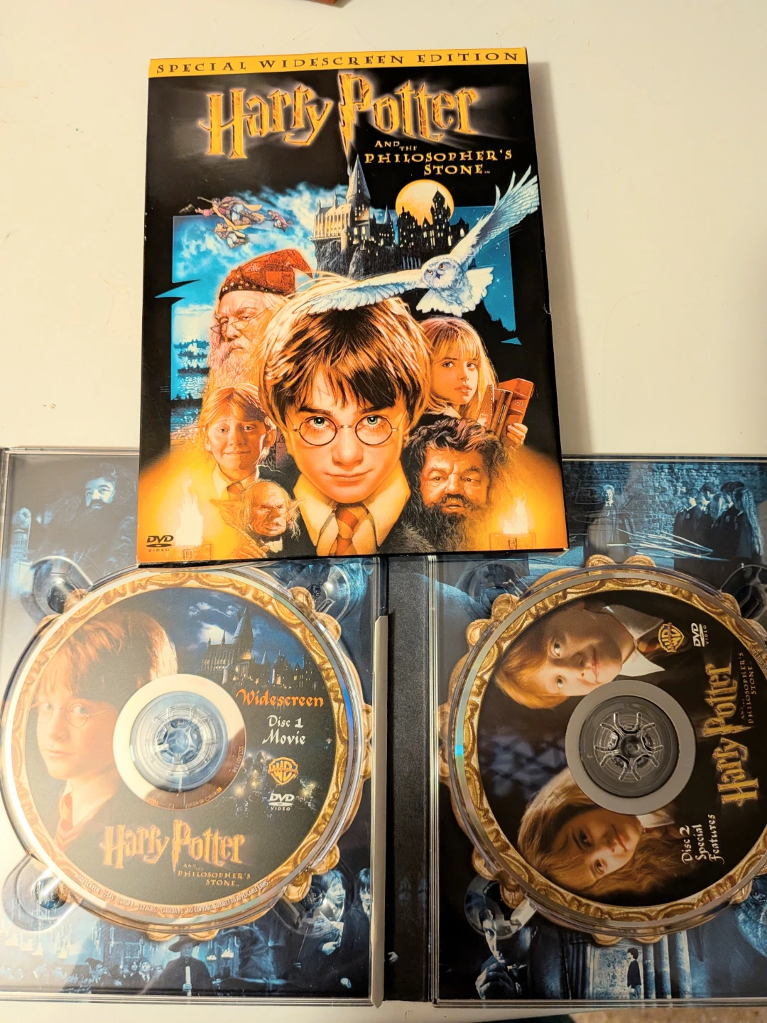 Harry Potter and the Philosopher's Stone DVD 2 disc set