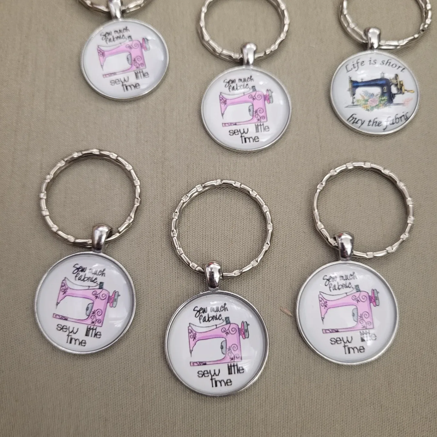 Sewing Keychains Brand New without Tags 3.00 or 2 for 5.00 image indicator(4)