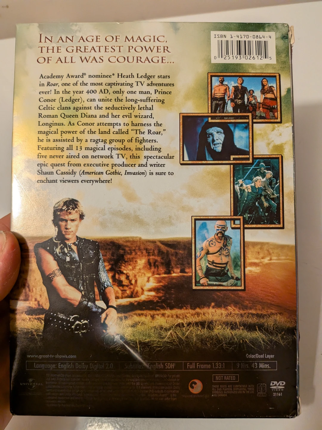 Roar: The Complete Series DVD Set Heath Ledger - photo 4