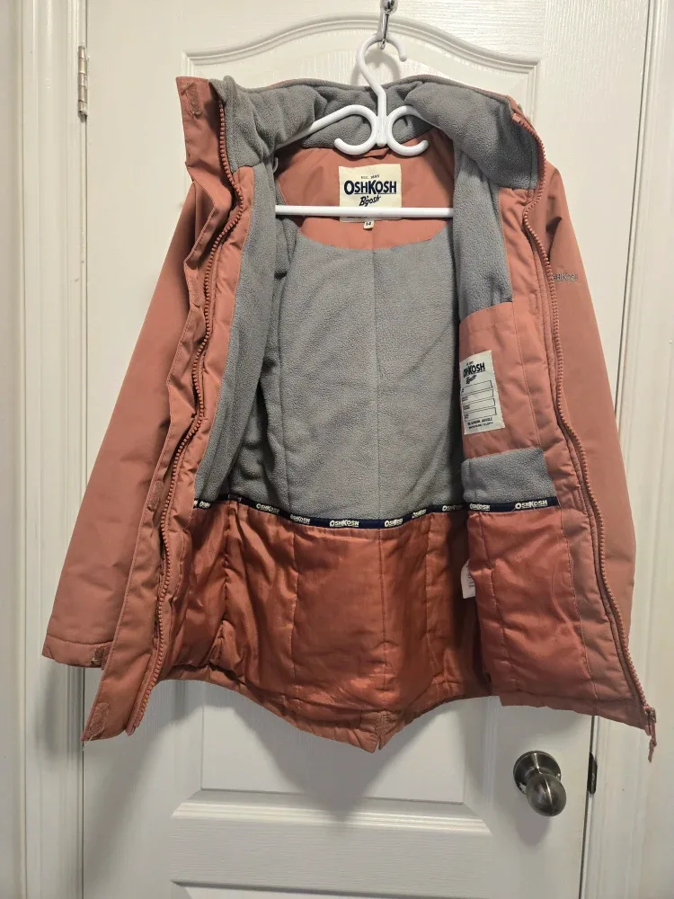 OshKosh B'gosh Girls' Winter Coat - Size 14 image indicator(4)