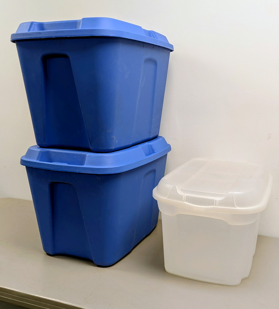 Storage Bins - Tuff Storage Box 74 Litres x2, plus one more