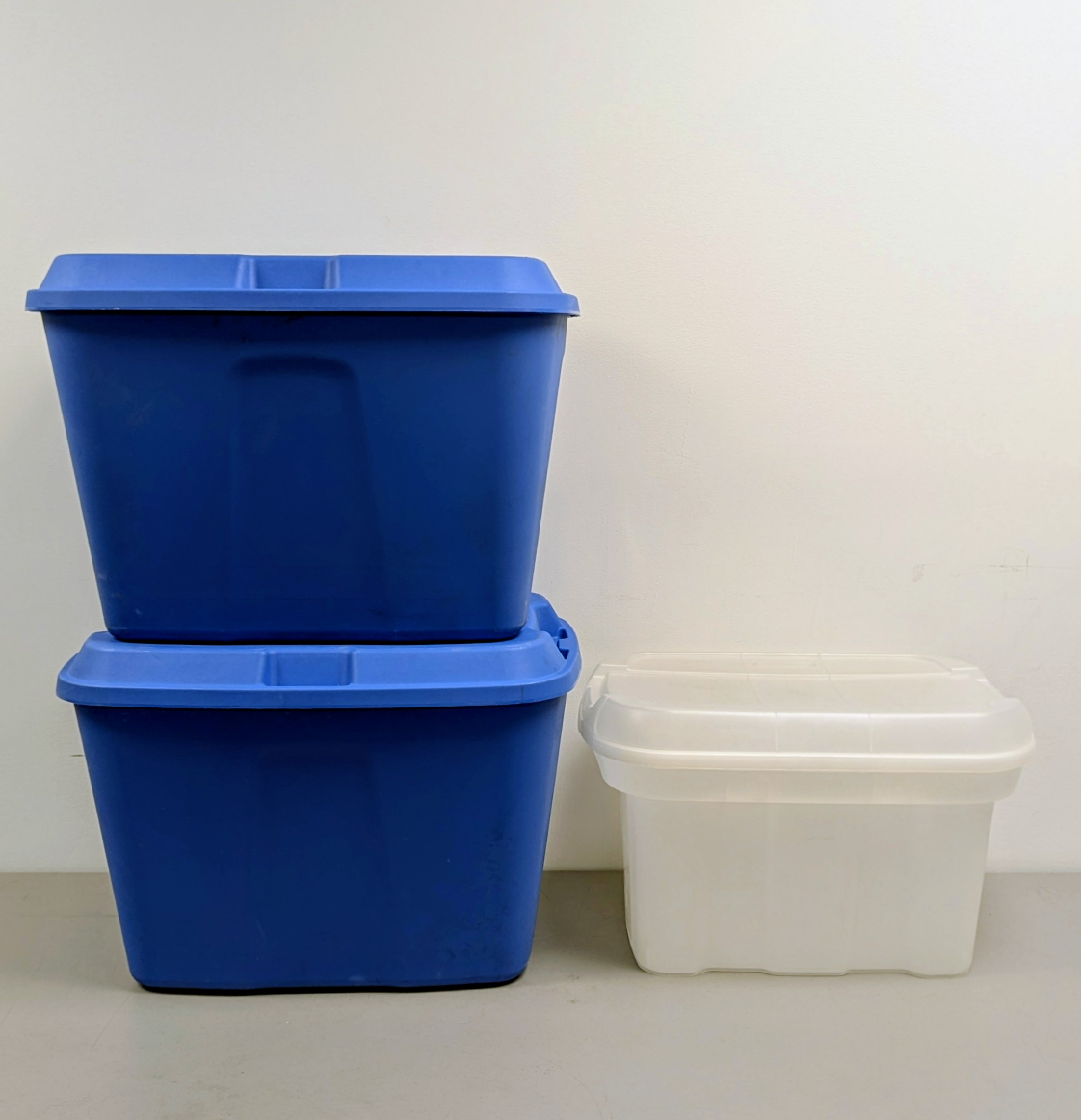 Storage Bins - Tuff Storage Box 74 Litres x2, plus one more - photo 2