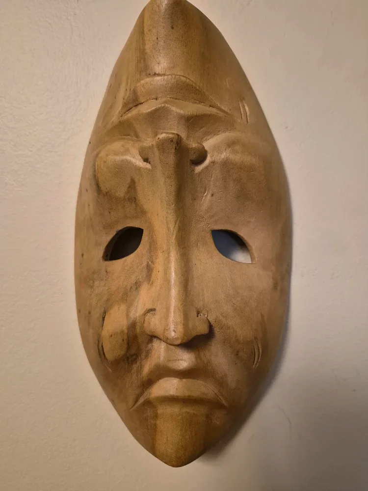 Wooden Decorative Mask
