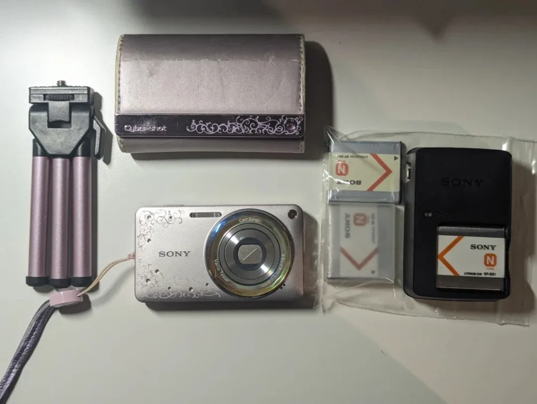 SONY Cyber Shot DSC-W350D - Rhinestone Jewel Pink