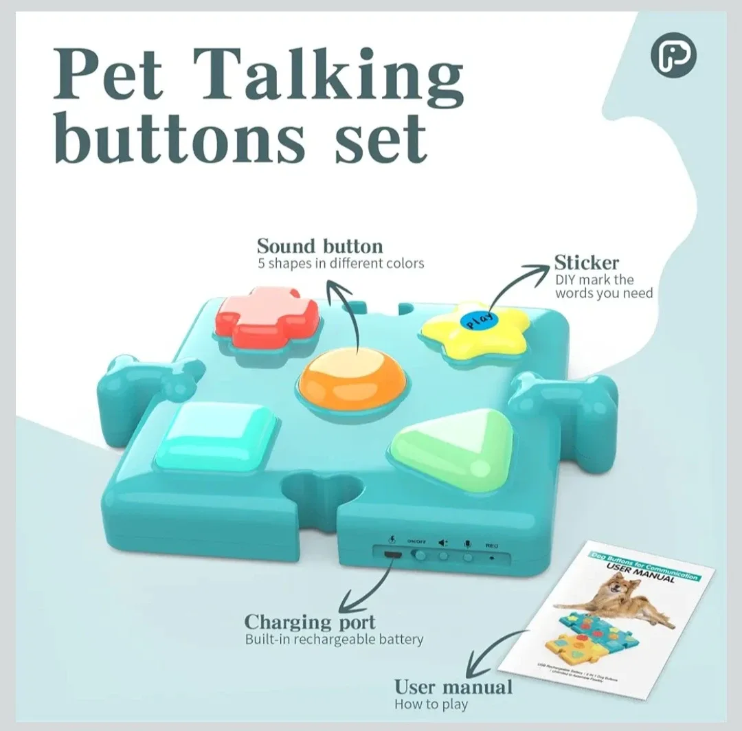 Petney Pet Talking Buttons Set image indicator(5)