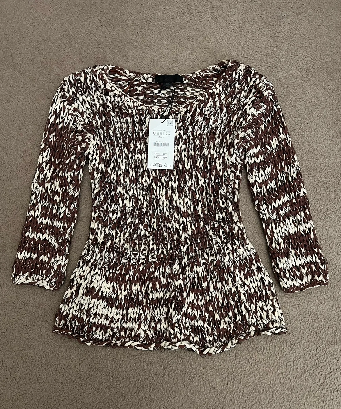 Brand new! Zara Knit Top image indicator(3)