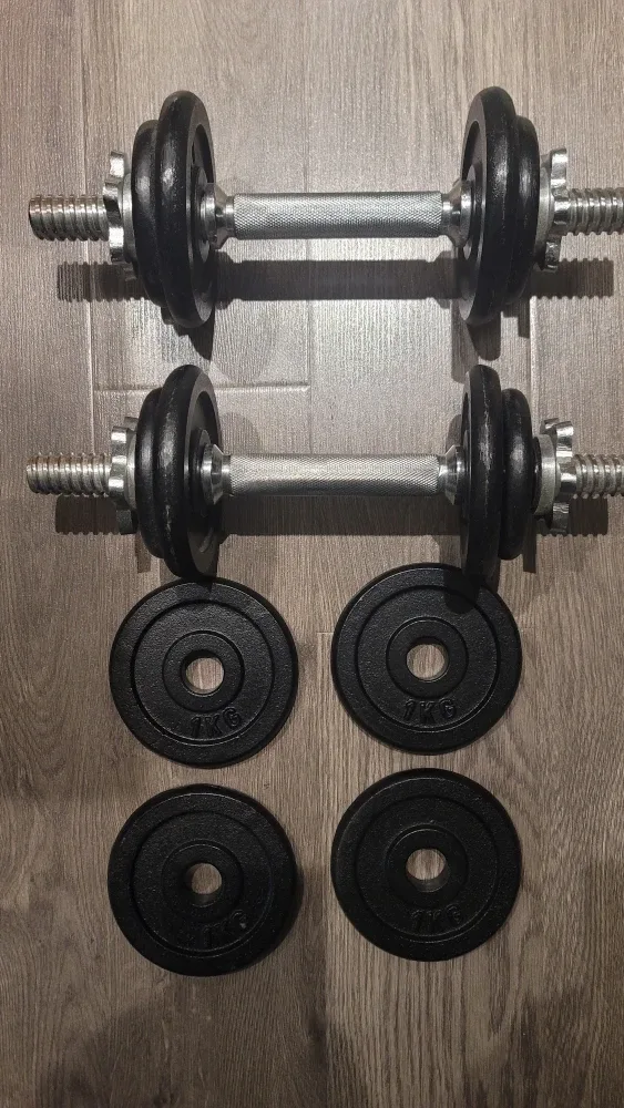Dumbbell Set with Case - 1kg Plates image indicator(2)