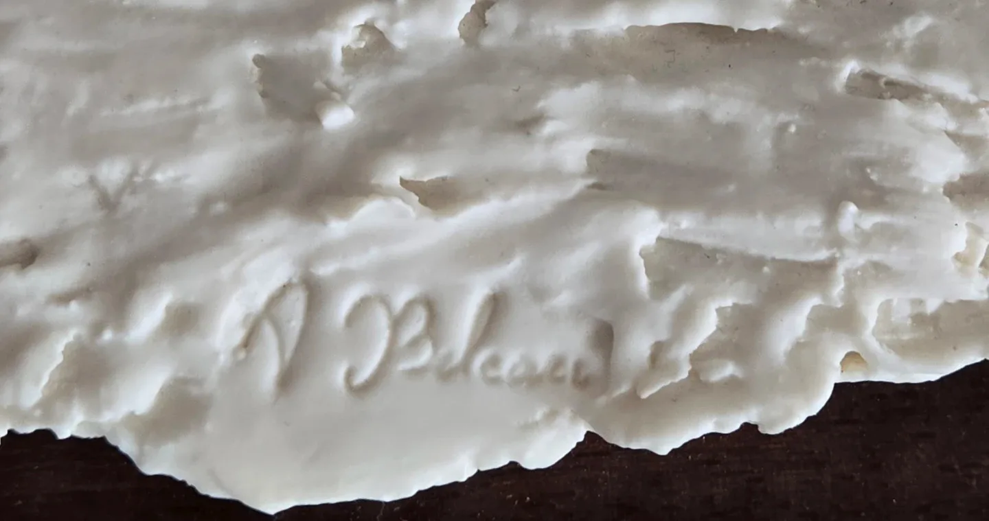 Vintage A Balcari Signed Enchanting Unicorn Sculpture image indicator(6)