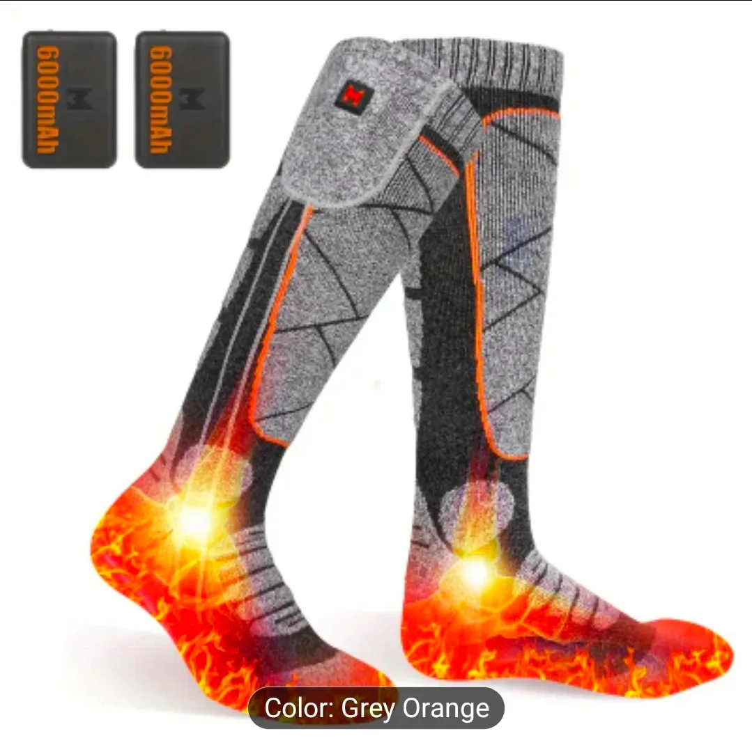 Washable Heated Socks with 4 Heating Levels image indicator(6)