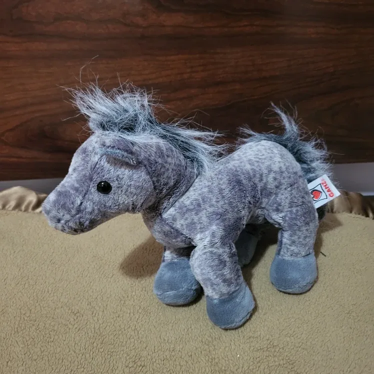 Ganz Webkinz Gray Horse Plush Toy