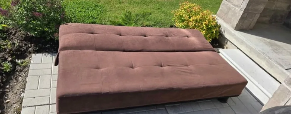 Firm Price-sofa bed. very clean like new. barely used, image indicator(2)
