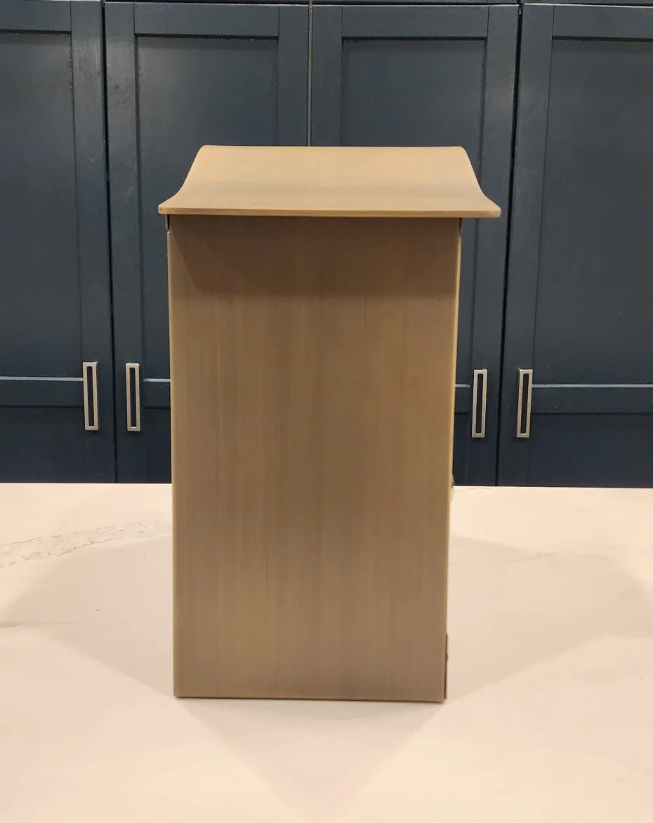 Architectural Mailbox, Locking, Wall Mount, Antique Copper image indicator(5)