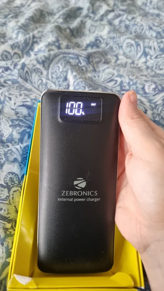 Zebronics 15000mAh Power Bank - External Charger