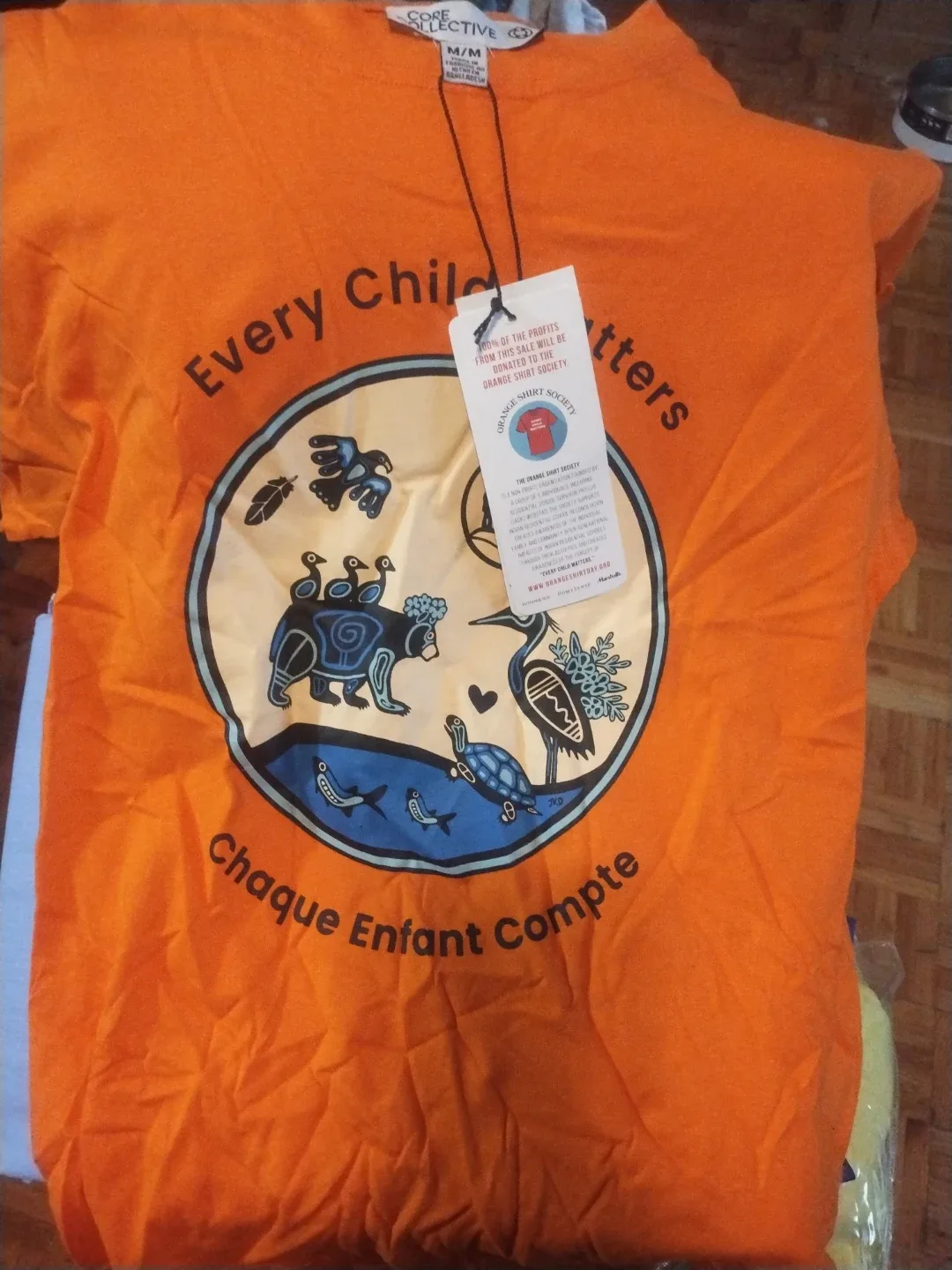 Orange Shirt Society Tee - Size M thumbnail