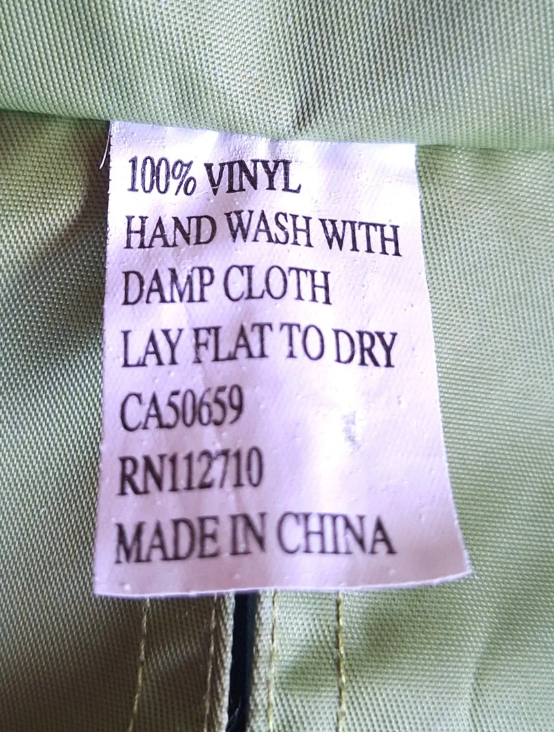 Blue / Green Reversible Vinyl Rain Coat for Small/Medium  Dog image indicator(3)