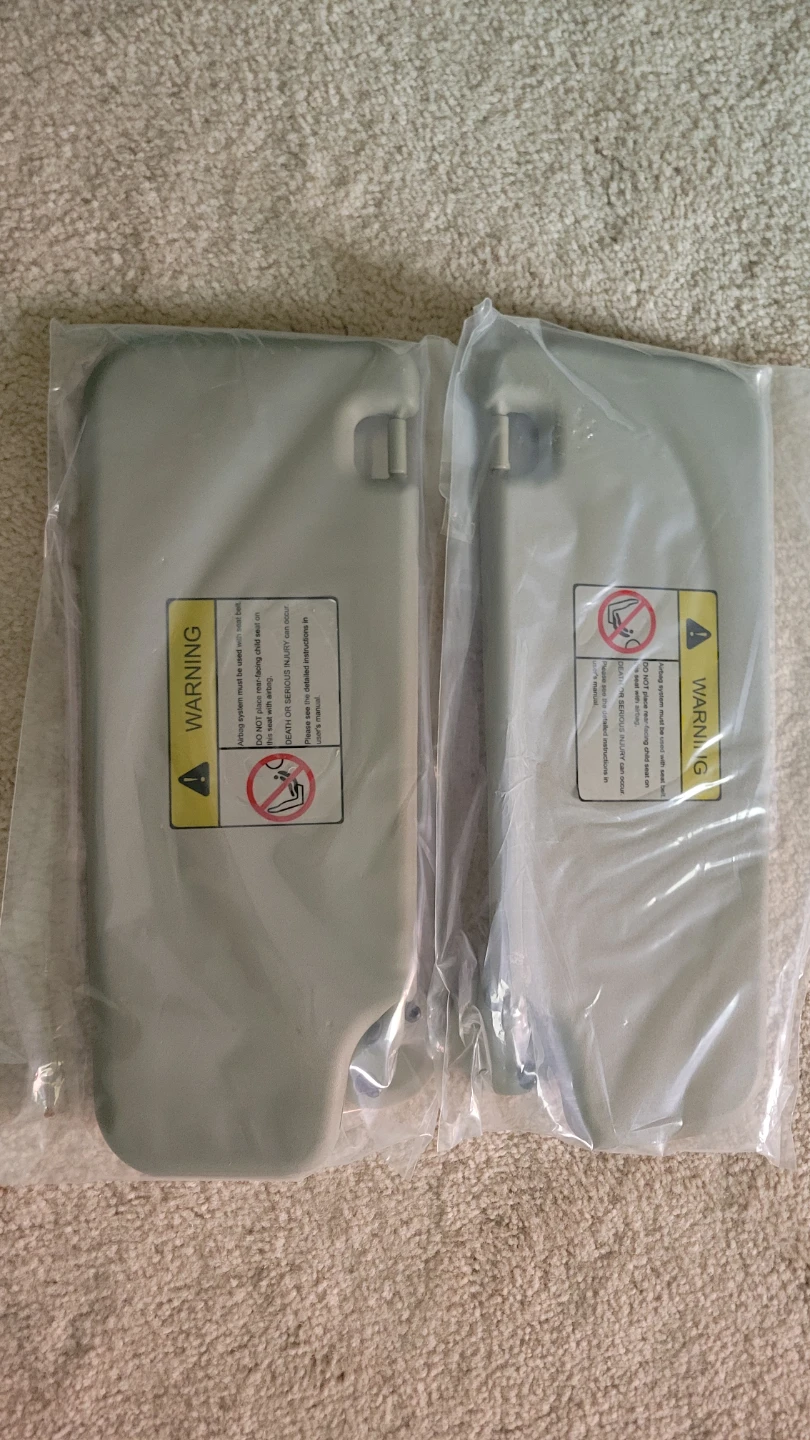New 2-Piece Car Sun Visor for Aveo 2011-2016 - photo 2