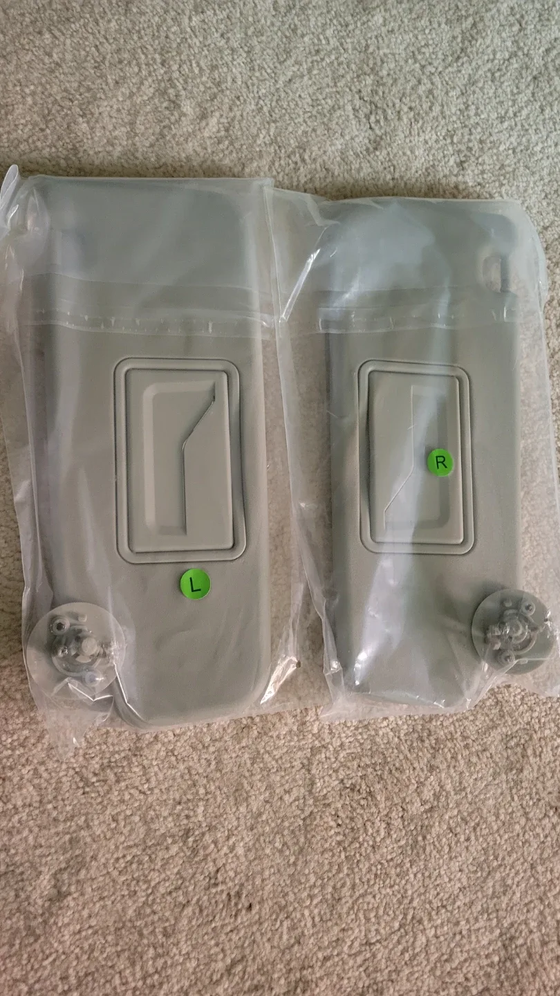 New 2-Piece Car Sun Visor for Aveo 2011-2016 image indicator(3)