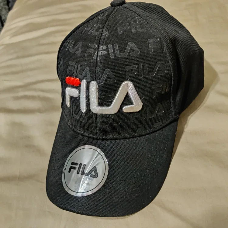 Fila Black Baseball Cap