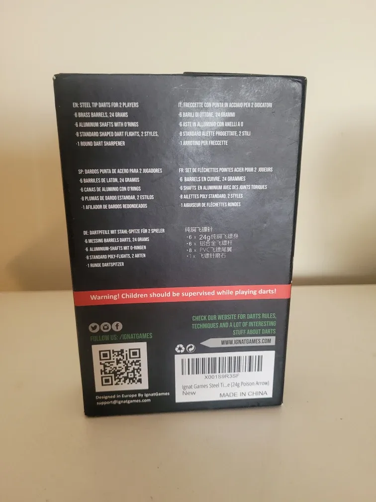 Ignat Games Poison Arrow Professional Darts - New🥕 image indicator(2)