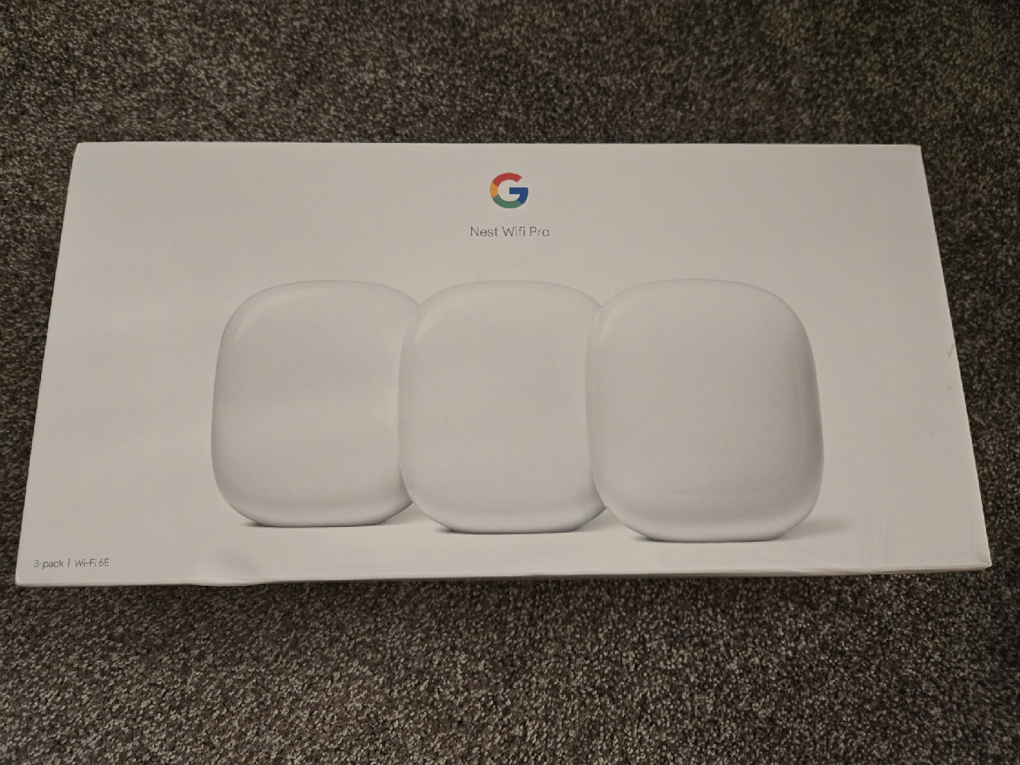 Google Nest Wifi Pro - 3 pack