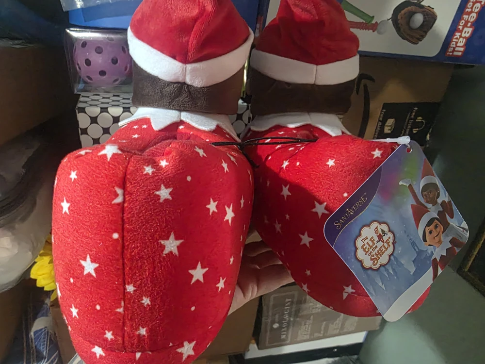 Elf on the Shelf Slippers - Size 5-6 - photo 4