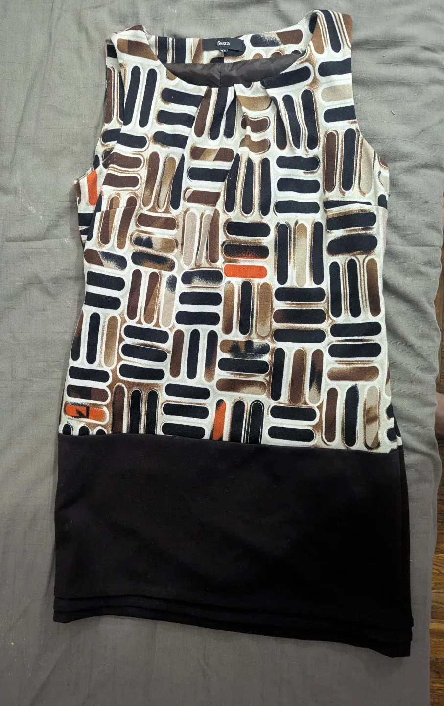 Festa Sleeveless Dress - Size 10-12