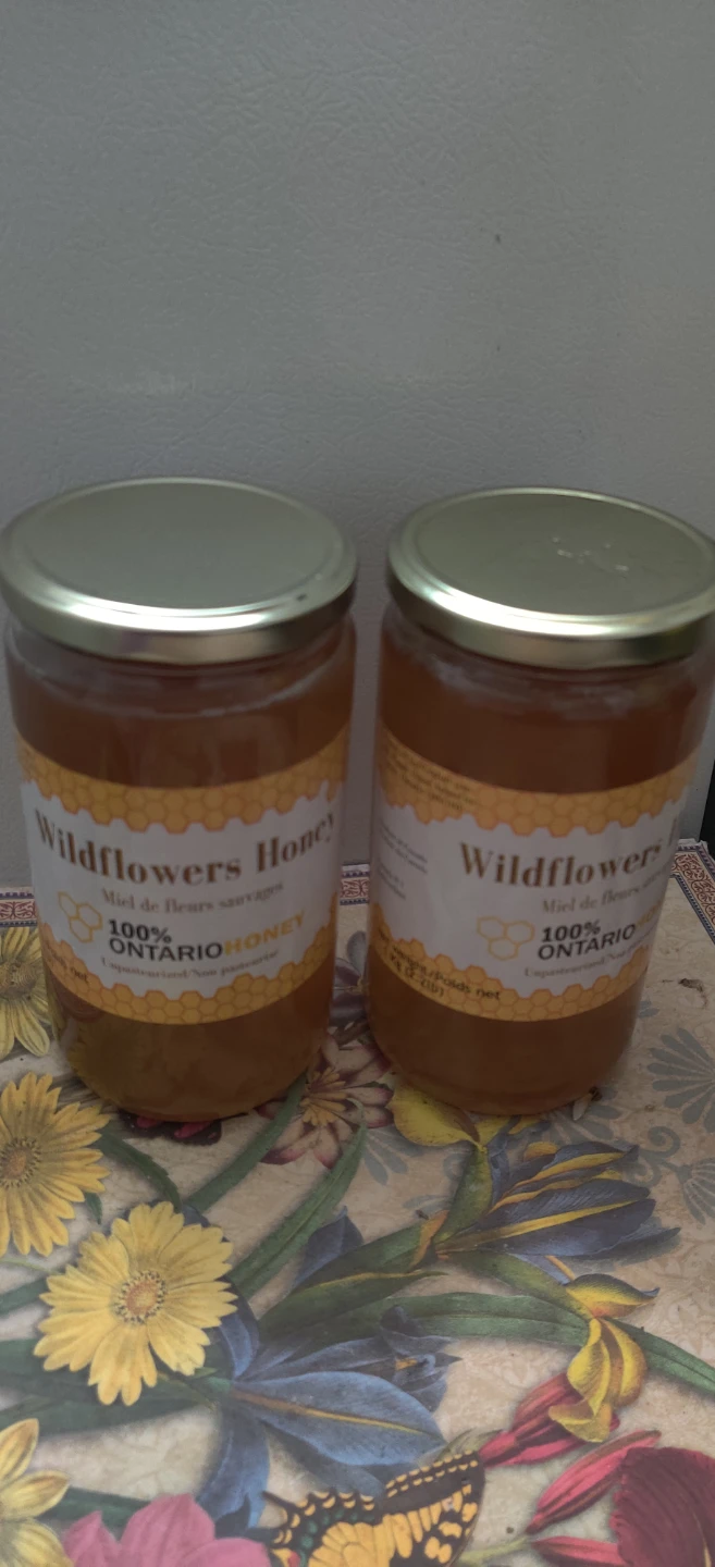 Wildflower Honey - 1 kg (2.2lb) Jar x2