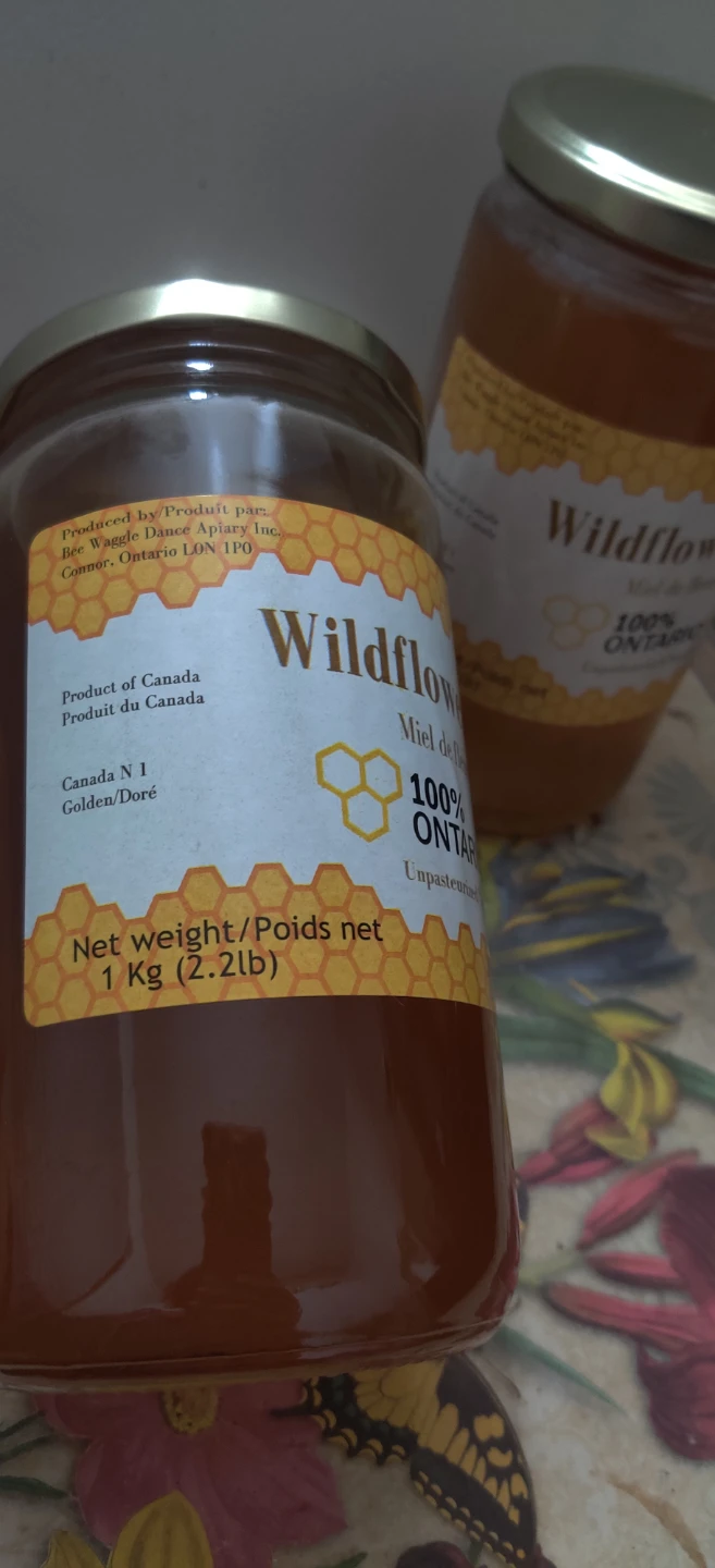 Wildflower Honey - 1 kg (2.2lb) Jar x2 - photo 2