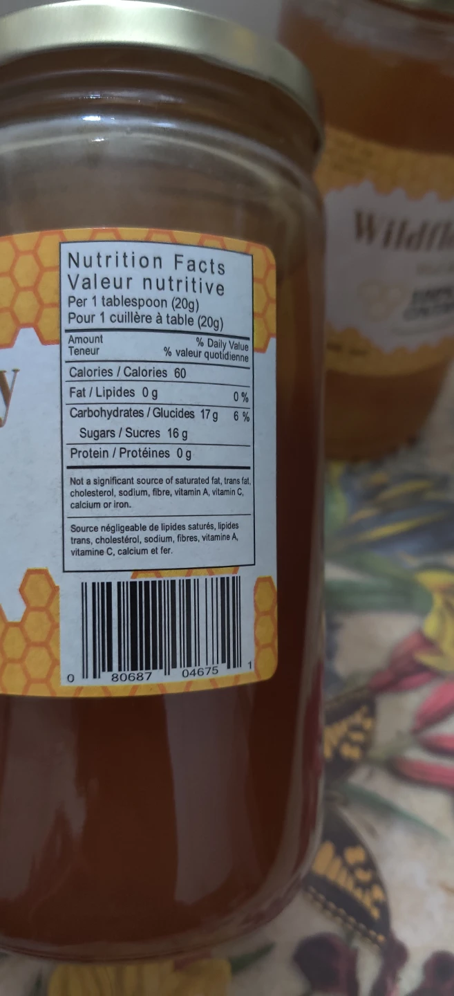 Wildflower Honey - 1 kg (2.2lb) Jar x2 - photo 4