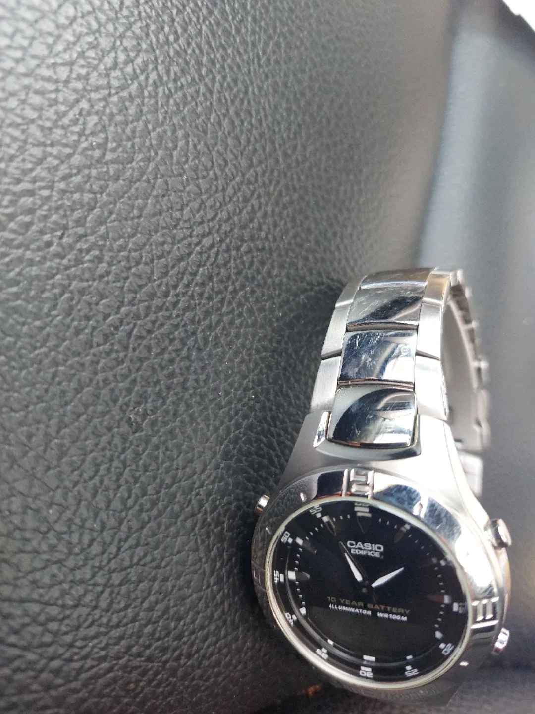 Casio Edifice Illuminator WR100M Watch image indicator(3)