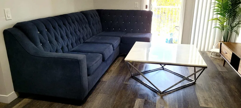 Navy Blue Sectional Sofa