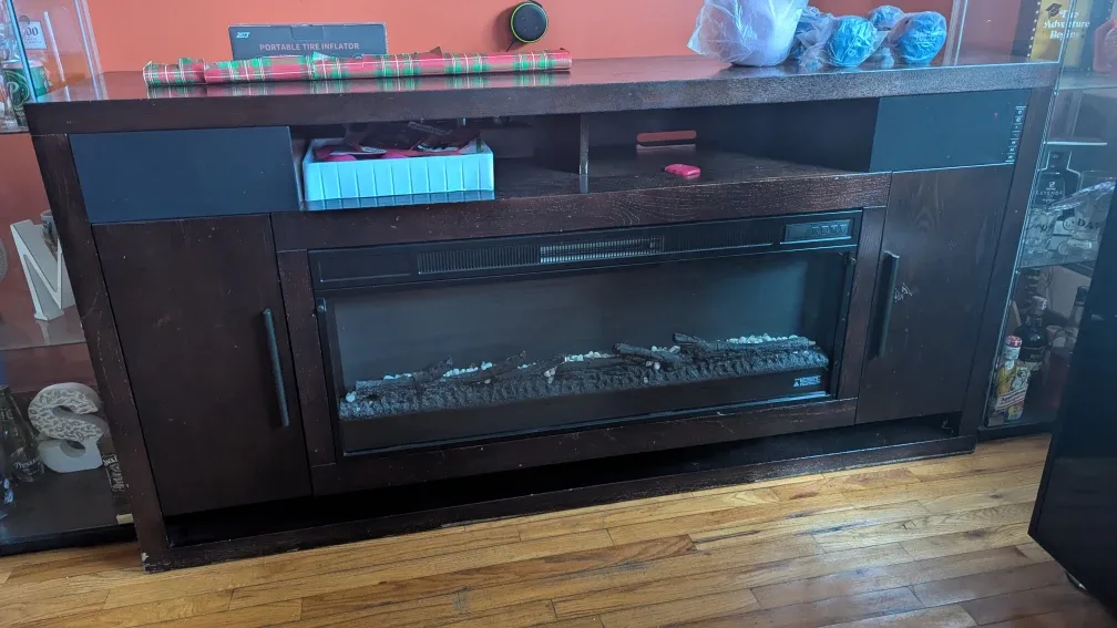 Fireplace TV Stand