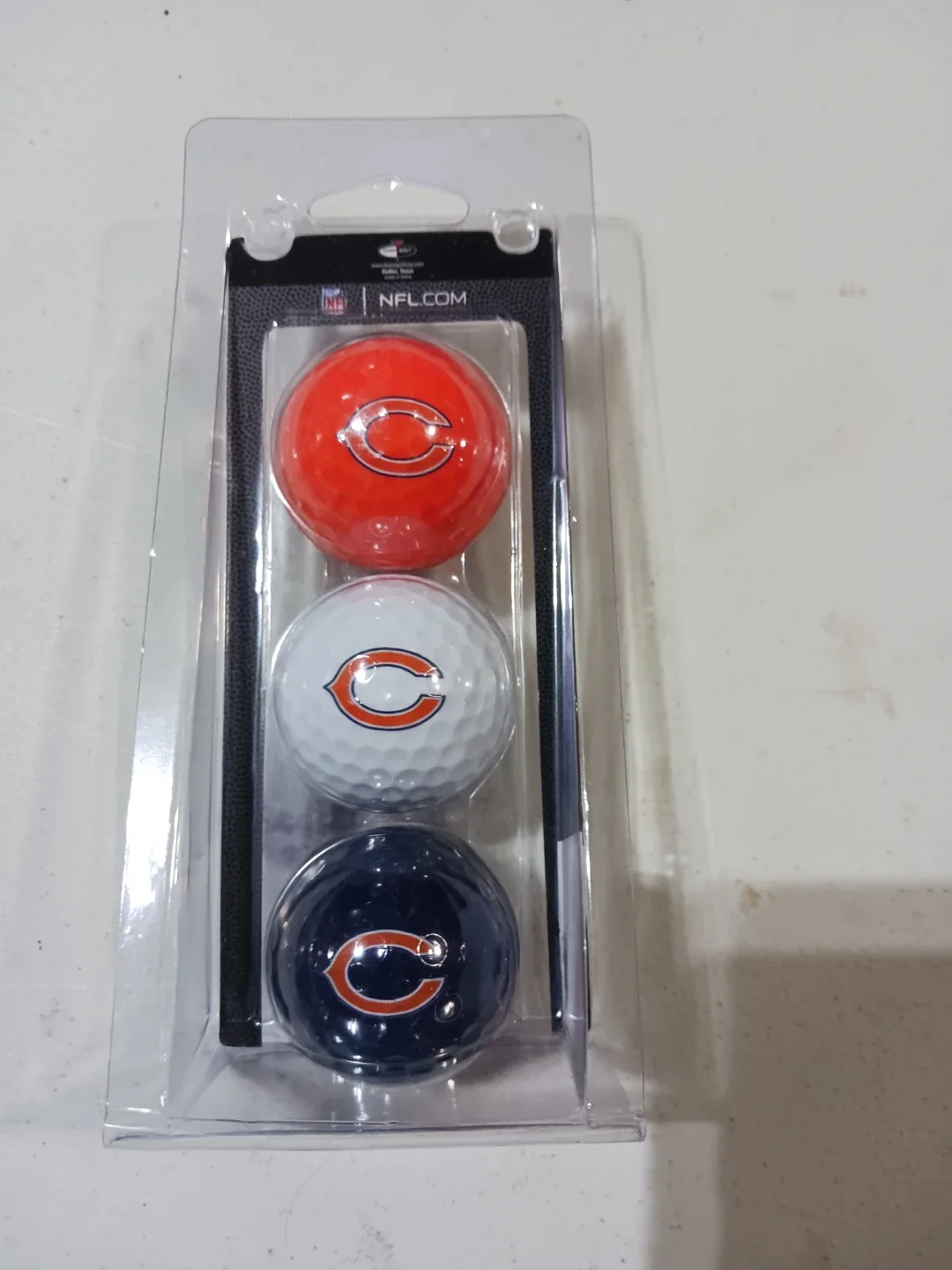 New NFL Chicago Bears Golf Balls - 3 Pack