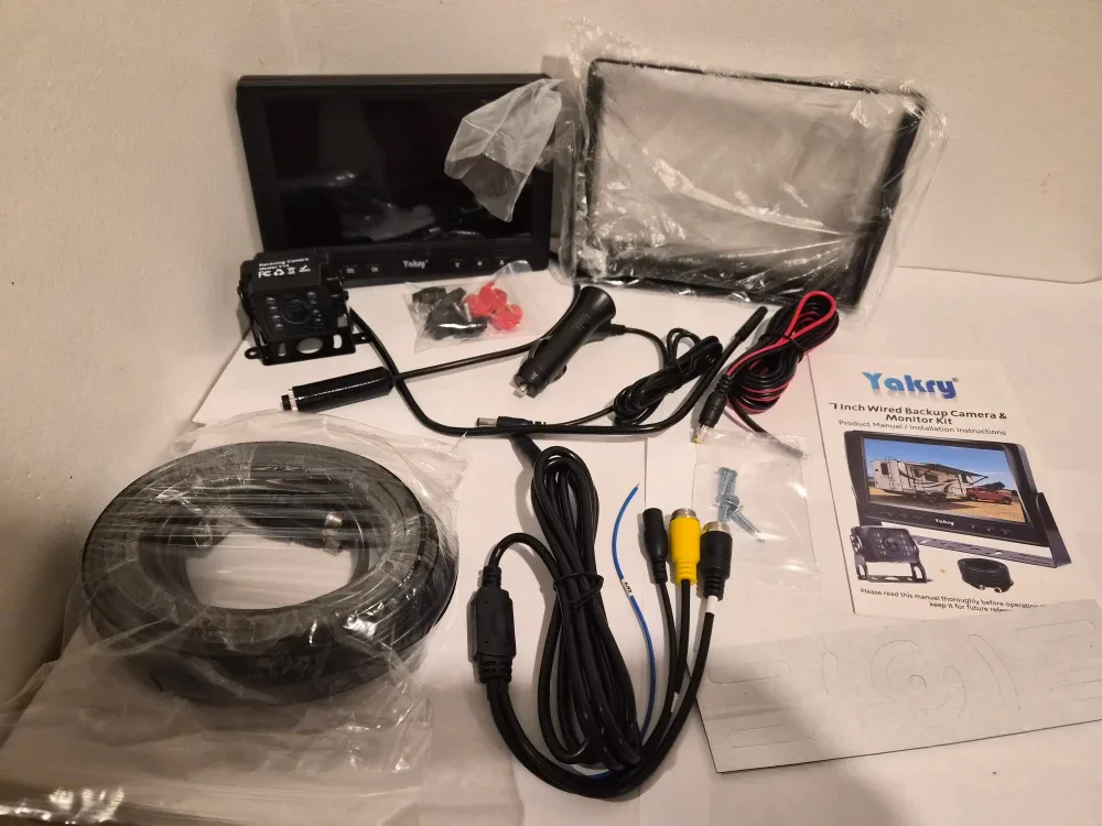Yakry 7 Inch Backup Camera & Monitor Kit - New image indicator(2)